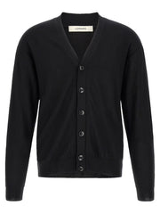 Lemaire Black Wool Cardigan