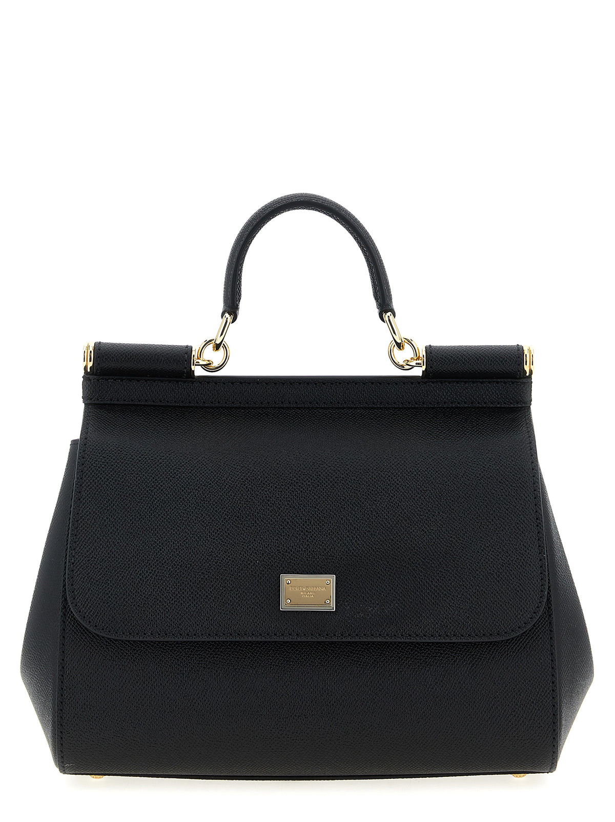 Dolce & Gabbana Black Calfskin Handbag for Women