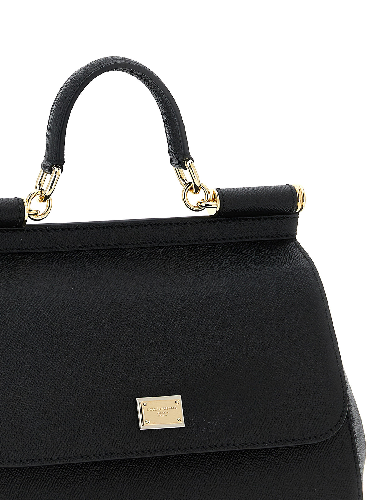Dolce & Gabbana Black Calfskin Handbag for Women