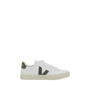 Veja White Calf Leather Bos Taurus Low Top Sneakers for Men