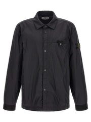 Stone Island Black Polyamide Shell Jacket
