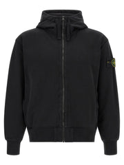 Stone Island Black Cotton Sweatshirt