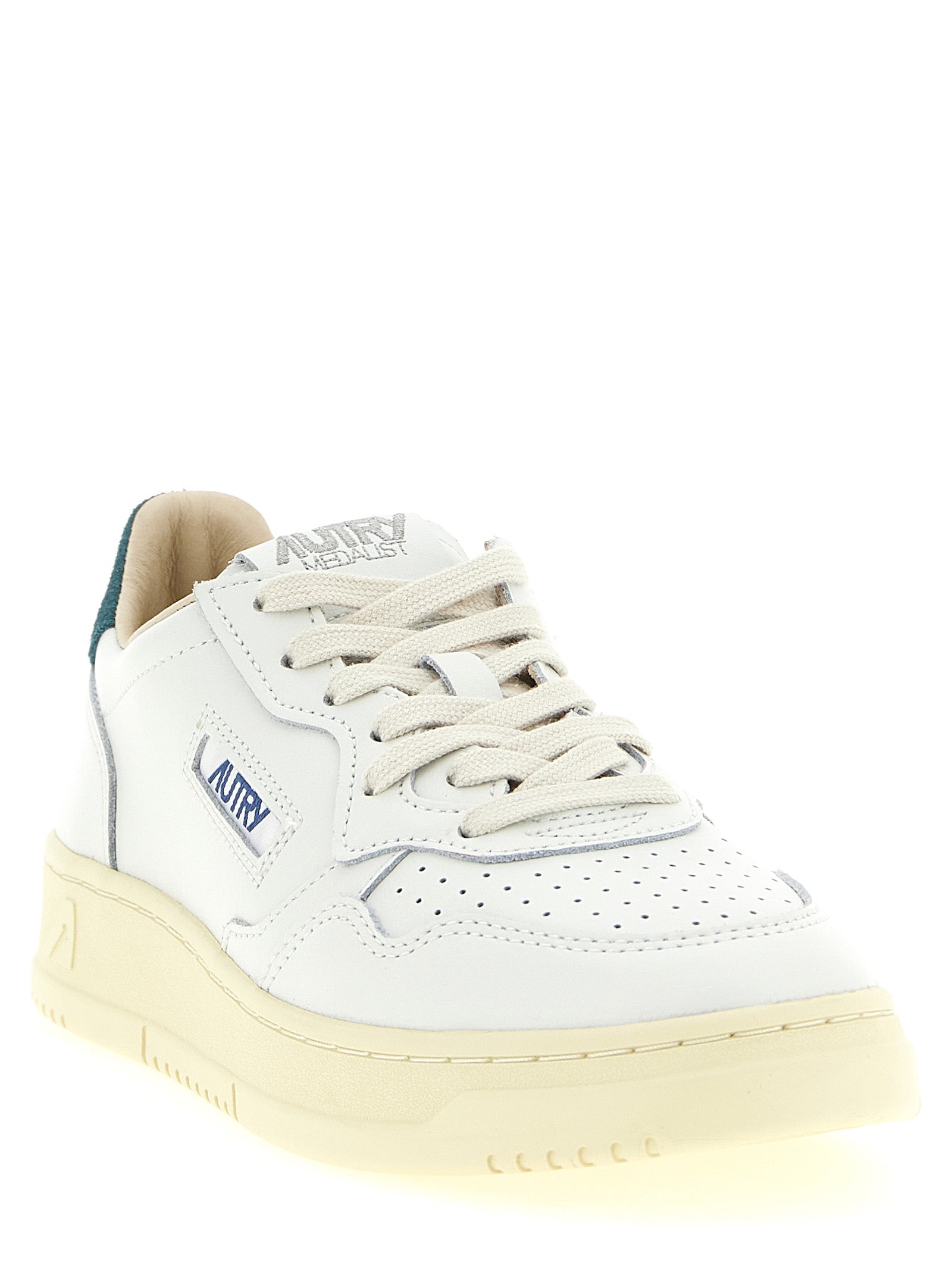 Autry Bicolor Cowhide Low Top Sneakers for Men