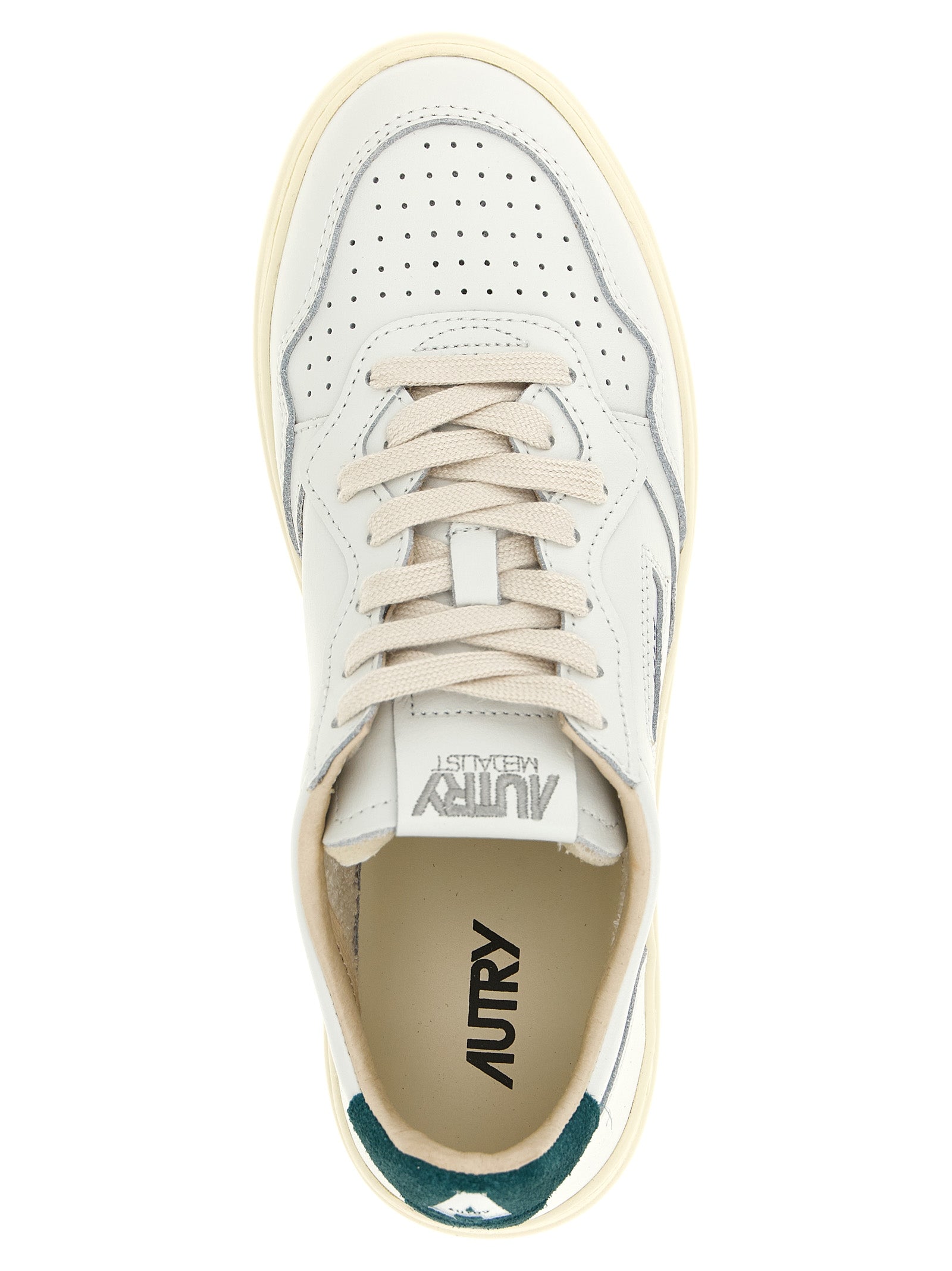 Autry Bicolor Cowhide Low Top Sneakers for Men