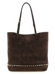 Valentino Garavani Brown Calfskin Shoulder Bag for Women