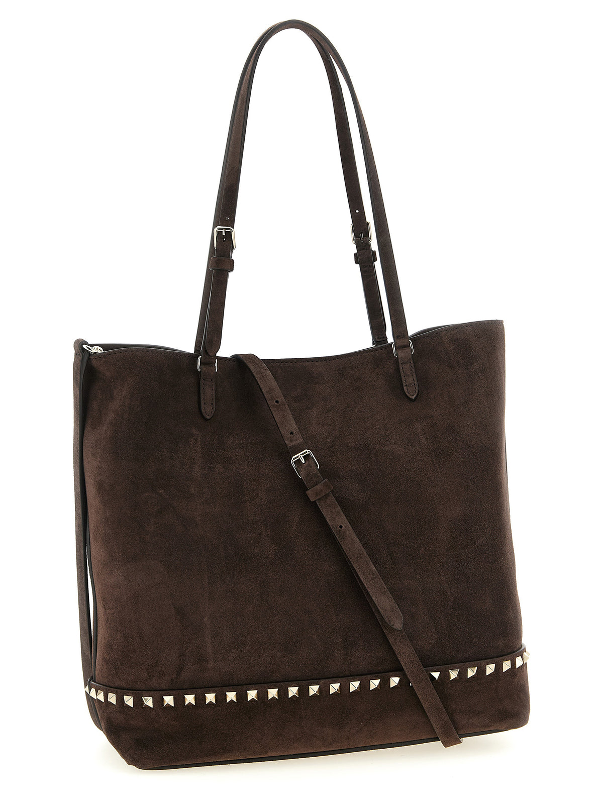 Valentino Garavani Brown Calfskin Shoulder Bag for Women