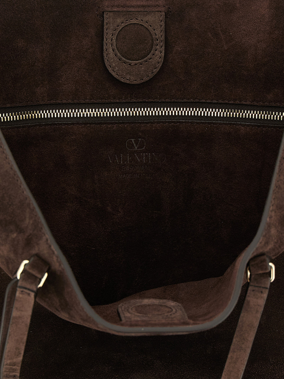 Valentino Garavani Brown Calfskin Shoulder Bag for Women