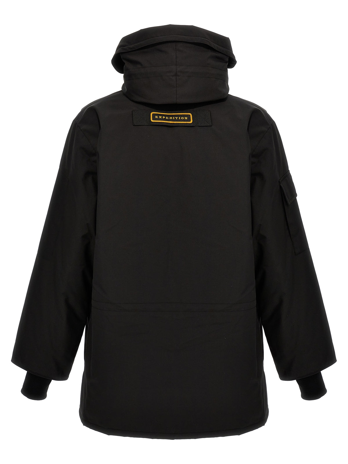 Canada Goose Black Polyester Parka for Men
