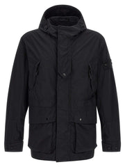 Stone Island Black Polyamide Shell Jacket