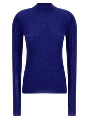 PINKO Blue Wool Cardigan