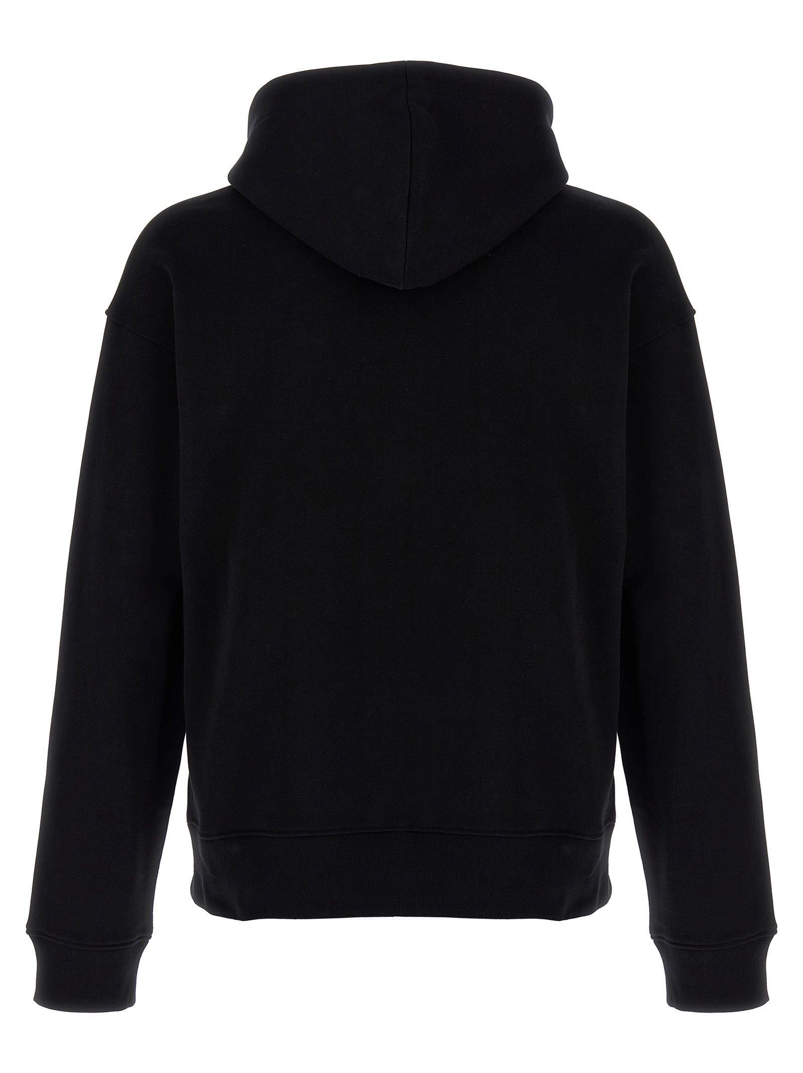Moschino Black Cotton Sweatshirt for Men