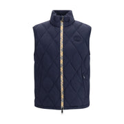 Burberry Blue Polyamide Sleeveless Jacket