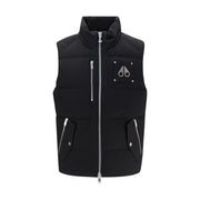 Moose Knuckles Black Cotton Sleeveless Jacket