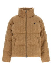 Polo Ralph Lauren Beige Wool Full-Length Jacket