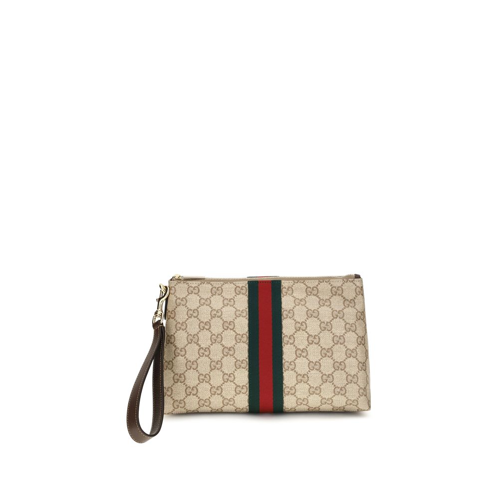 Gucci Beige Fabric Shoulder Bag for Men