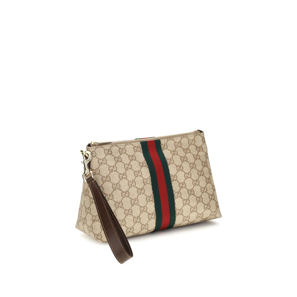 Gucci Beige Fabric Shoulder Bag for Men