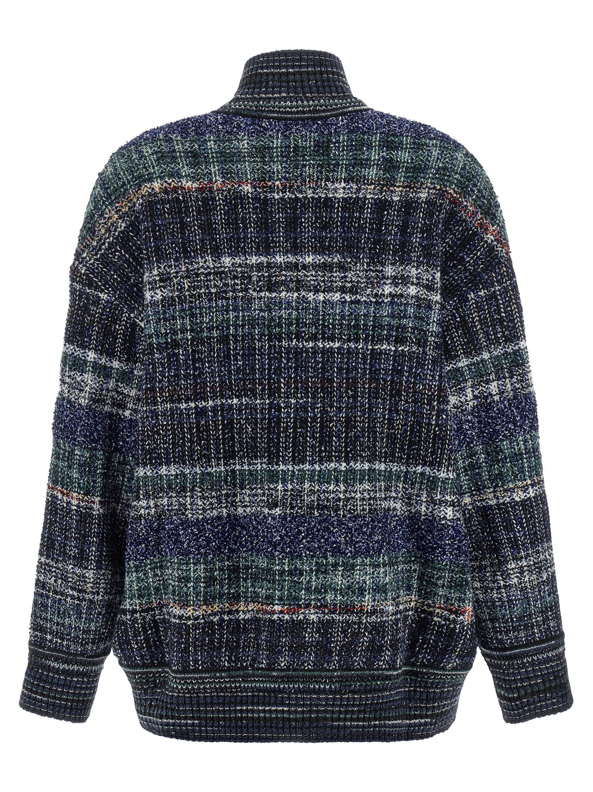 Missoni Blue Wool Cardigan