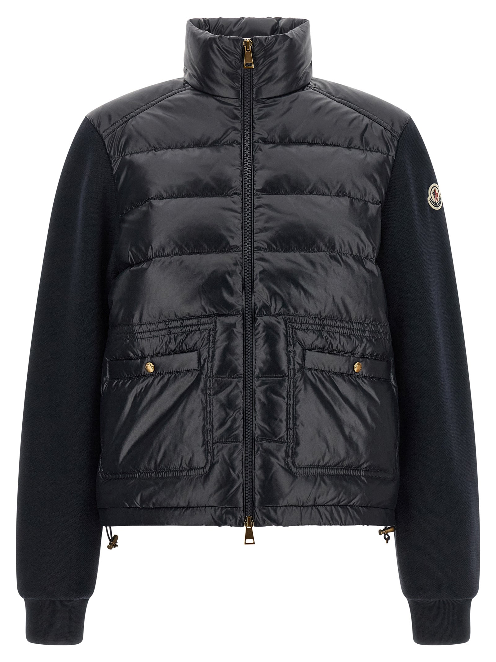 Moncler Blue Polyamide Cardigan for Women