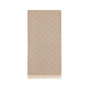 Gucci Beige Wool Oves Aries Foulard