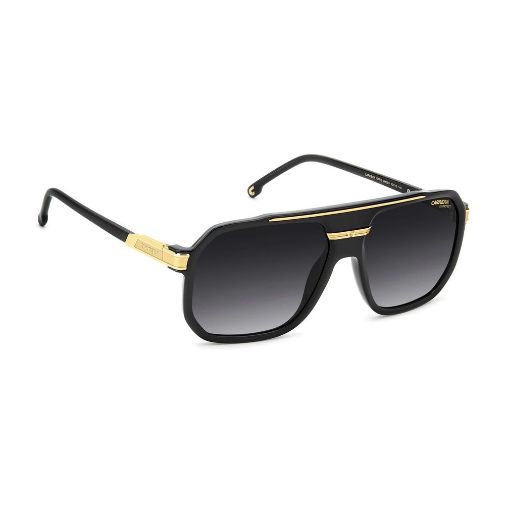Carrera Men's Square Sunglasses – Black Plastic