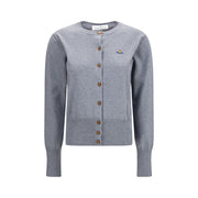 Vivienne Westwood Gray Cotton Cardigan