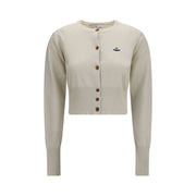 Vivienne Westwood White Cotton Cardigan