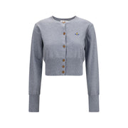 Vivienne Westwood Gray Cotton Cardigan