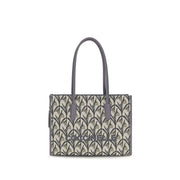 Coccinelle Gray Fabric Shoulder Bag