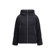 Tatras Black Nylon Full-Length Jacket