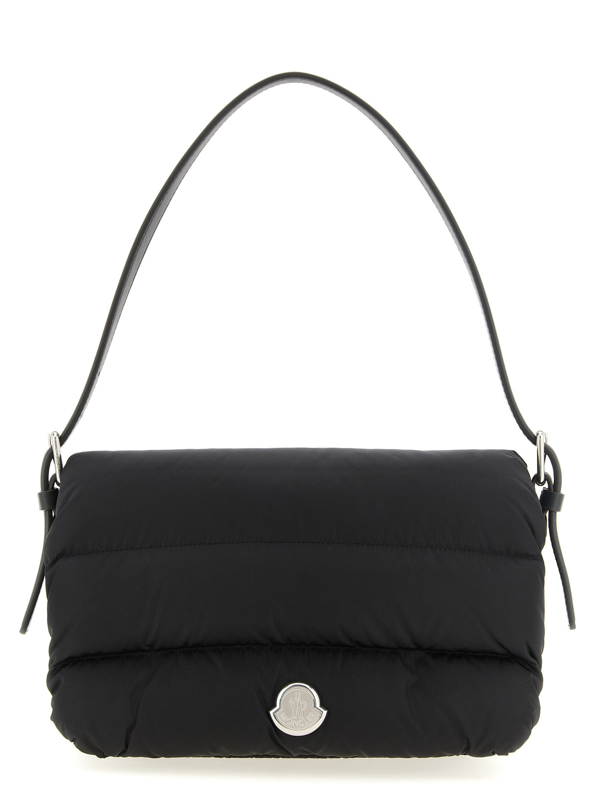 Moncler Black Polyamide Shoulder Bag for Women