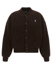 Polo Ralph Lauren Brown Wool Bomber