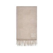Max Mara Beige Cashmere Scarf