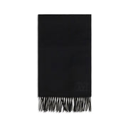 Max Mara Black Cashmere Scarf