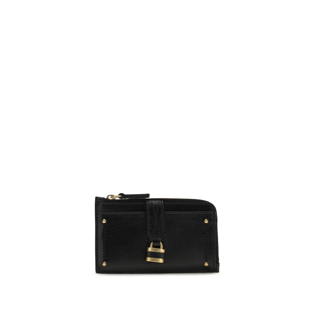 Chloé Black Calf Leather Bos Taurus Wallet