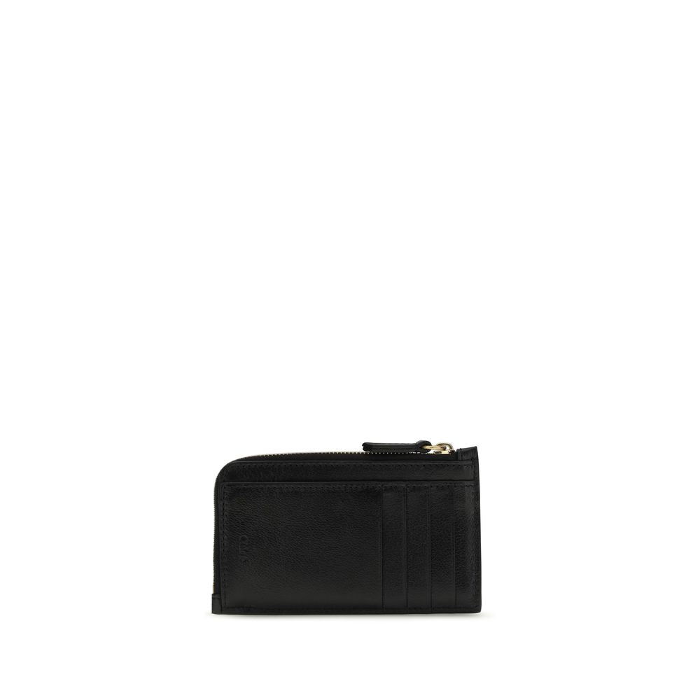 Chloé Black Calf Leather Bos Taurus Wallet