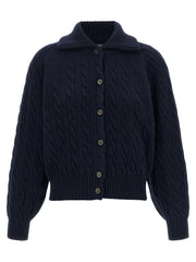 Polo Ralph Lauren Blue Wool Cardigan