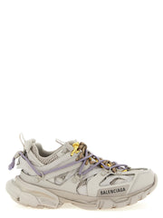 Balenciaga Gray Polyethylene Athletic Sneakers for Women