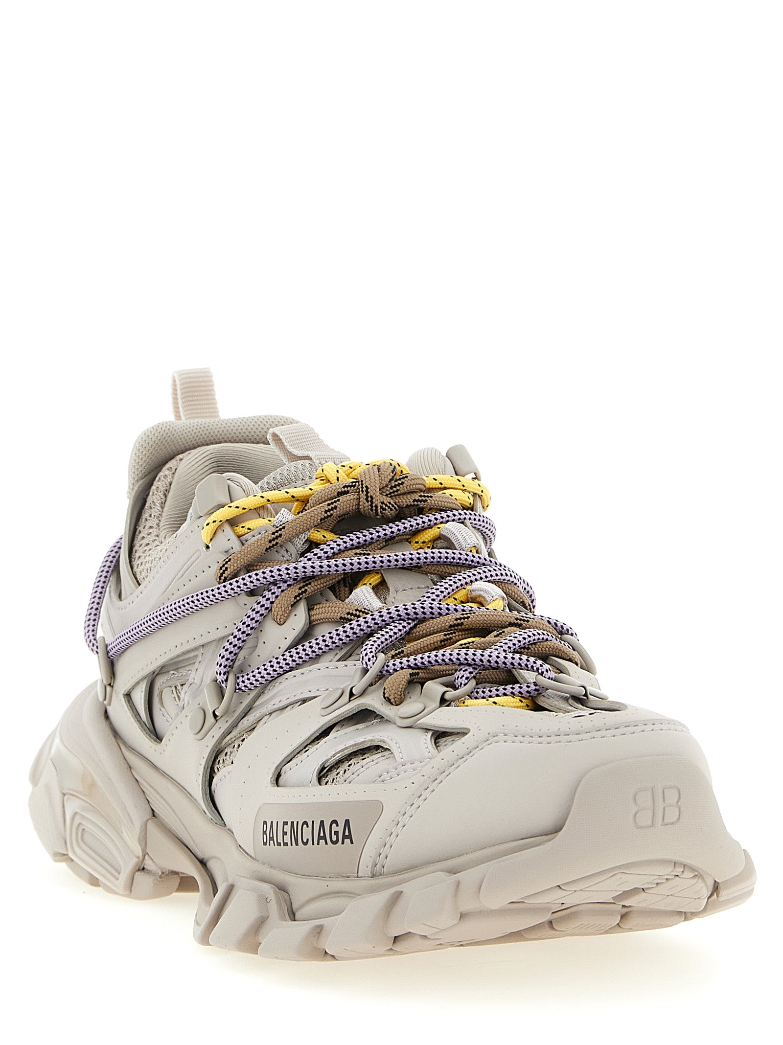 Balenciaga Gray Polyethylene Athletic Sneakers for Women