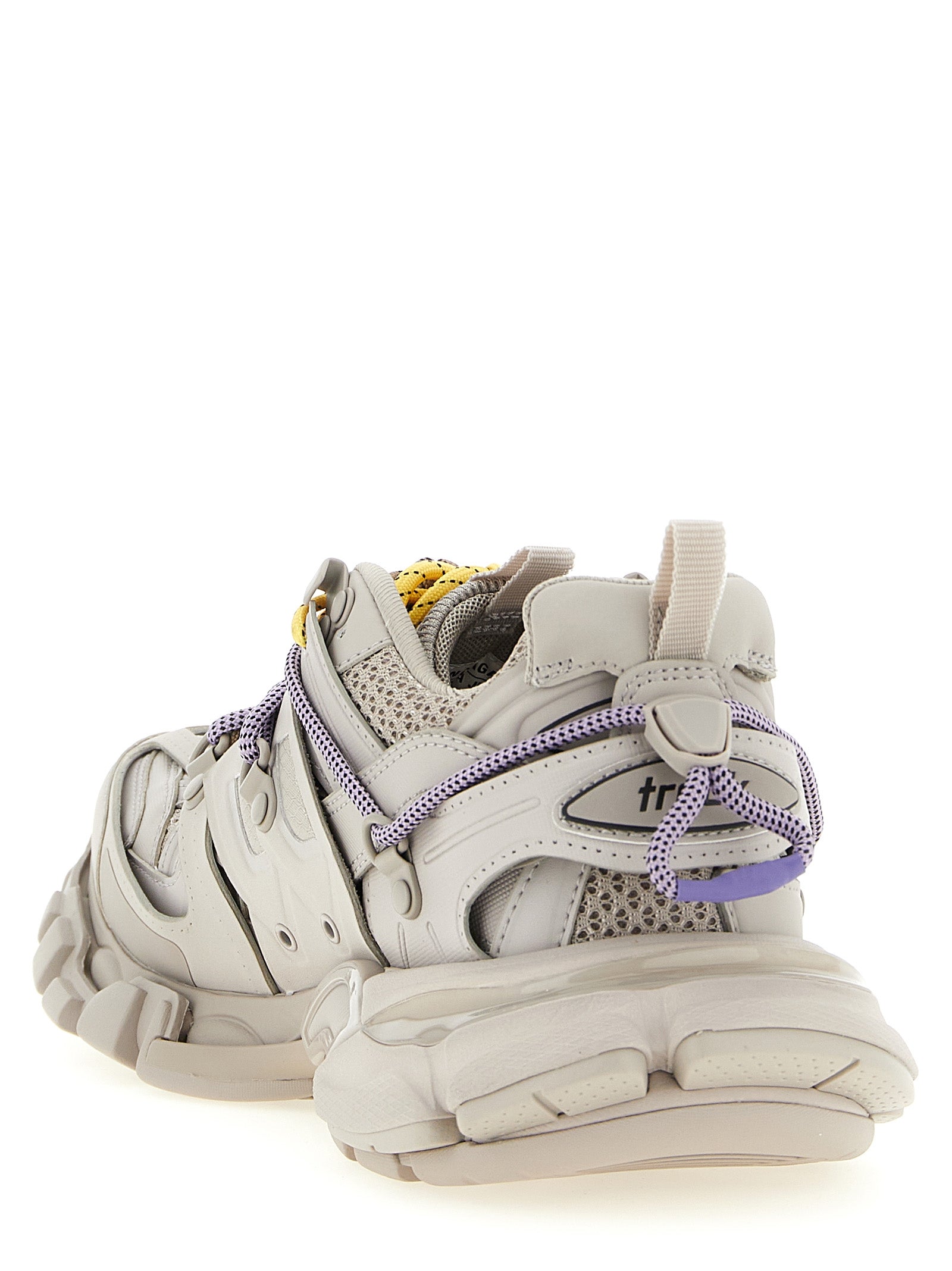 Balenciaga Gray Polyethylene Athletic Sneakers for Women