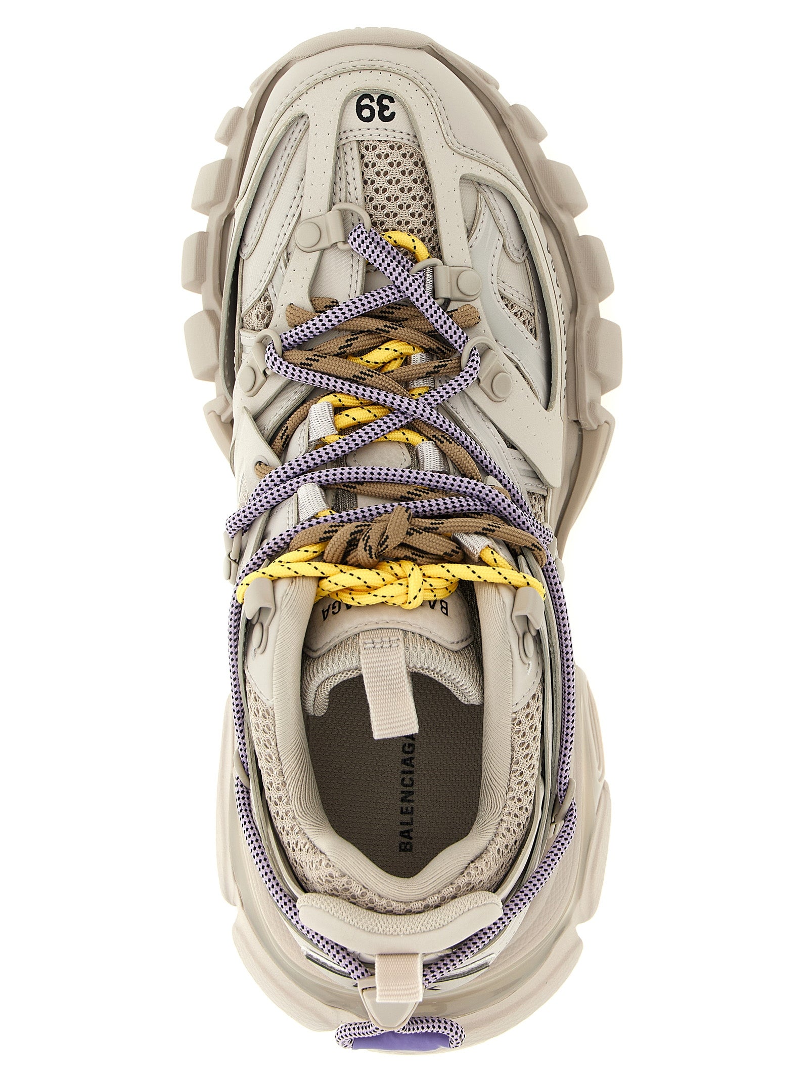 Balenciaga Gray Polyethylene Athletic Sneakers for Women