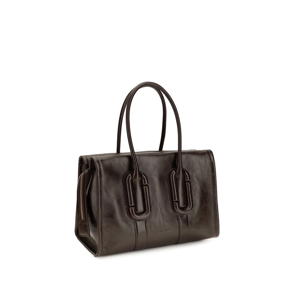 Marc Jacobs Brown Calf Leather Bos Taurus Handbag for Women
