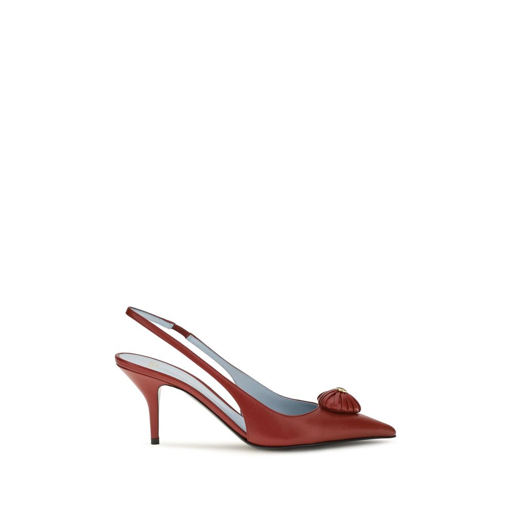 Valentino Garavani Multicolor Calf Leather Bos Taurus High Heel Pumps for Women