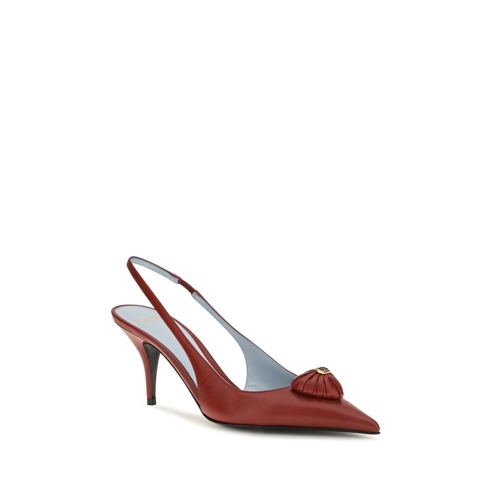 Valentino Garavani Multicolor Calf Leather Bos Taurus High Heel Pumps for Women