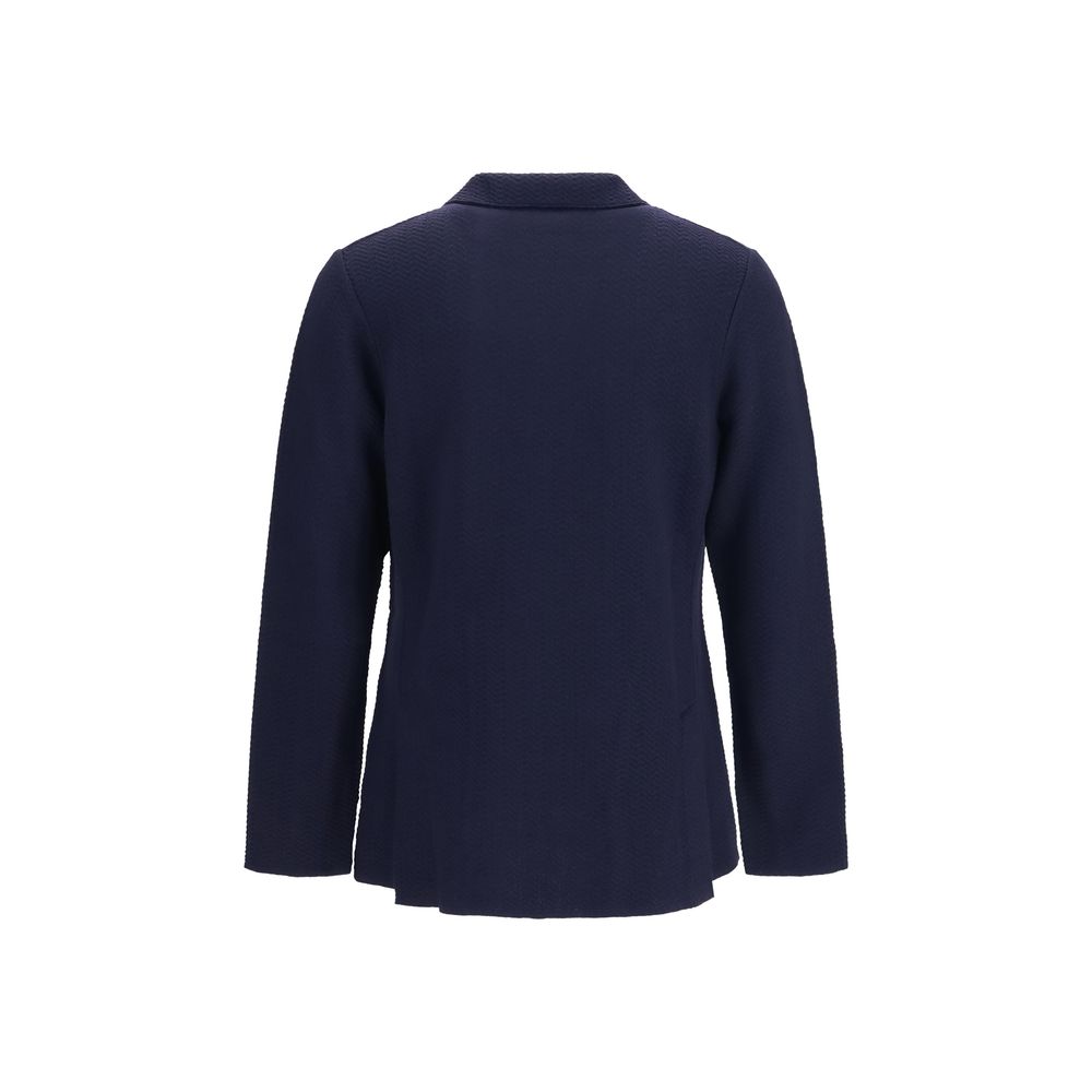 Lardini Blue Wool Oves Aries Blazer for Men