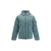 Stone Island Bicolor Polyamide Full-Length Jacket for Men