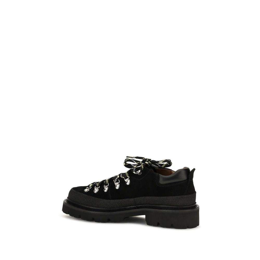 Dsquared² Black Calf Leather Bos Taurus Athletic Sneakers for Men
