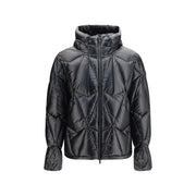 Moose Knuckles Black Nylon Shell Jacket