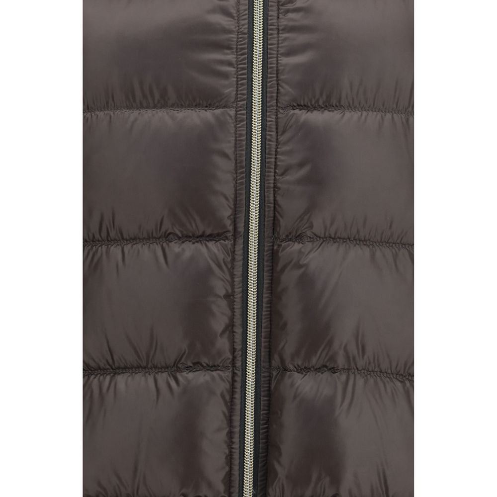 Herno Gray Polyester Full-Length Jacket for Women
