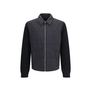 Prada Black Wool Oves Aries Full-Length Jacket