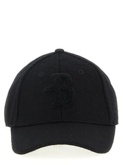 Ballantyne Black Polyester Cap (Baseball Hat) for Men